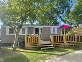 Chalet op Camping Lauwersoog met 3 slaapkamers en vaatwasser - JoyCasa